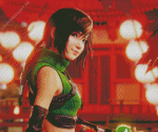 Cool Yuffie Diamond Painting