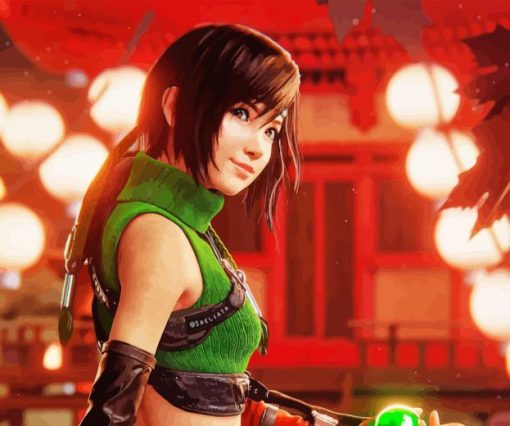 Cool Yuffie Diamond Painting