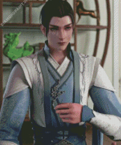 Liu Qingge Character Diamond Painting