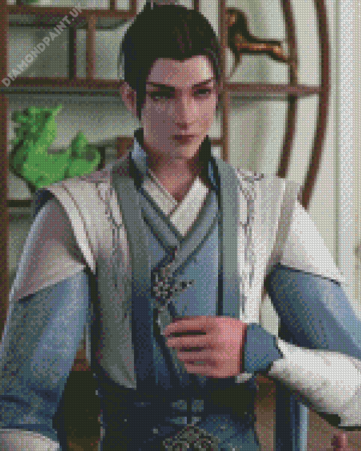 Liu Qingge Character Diamond Painting