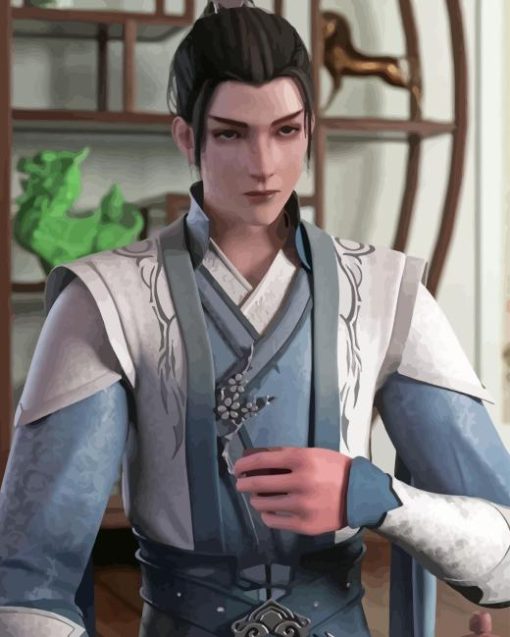 Liu Qingge Character Diamond Painting