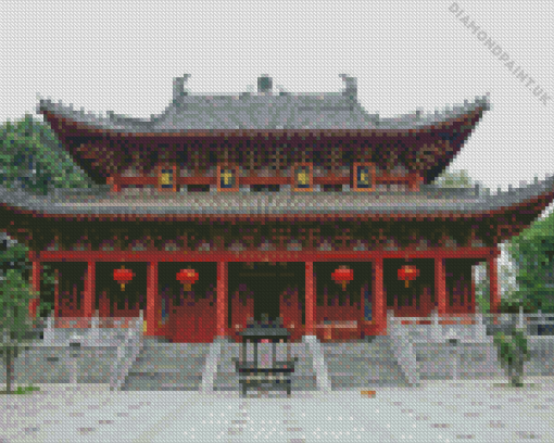 Luoyang Temple Diamond Painting