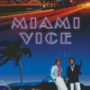 Miami Vice Poster Diamond Painting