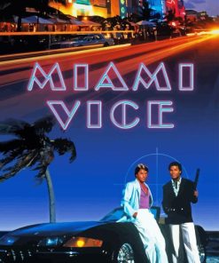 Miami Vice Poster Diamond Painting