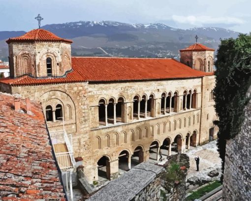 Ohrid Saint Sophia Church Diamond Painting