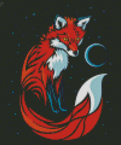 Tribal Fox Diamond Painting