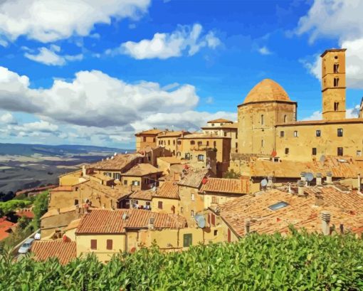 Volterra Italy Diamond Painting