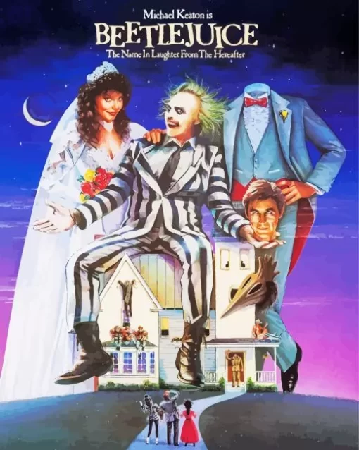 Beetlejuice Beetlejuice Diamond Painting