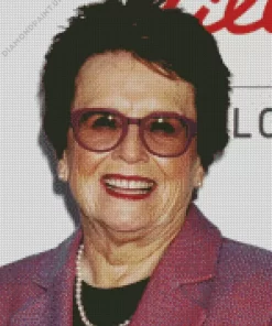 Billie Jean King Diamond Painting