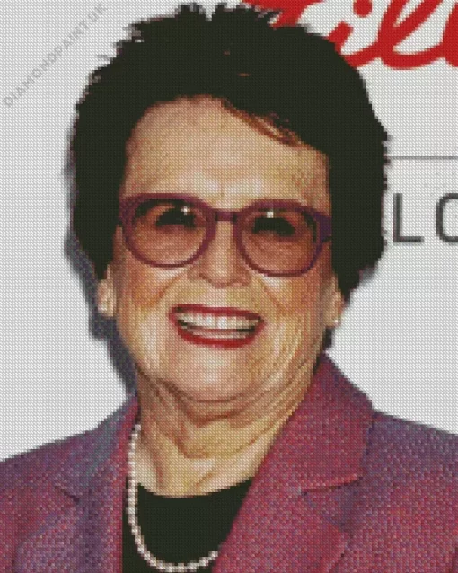 Billie Jean King Diamond Painting