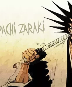 Bleach Kenpachi Zaraki Anime Diamond Painting