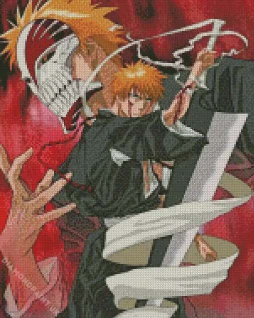 Bleach Ichigo Kurosaki Diamond Painting