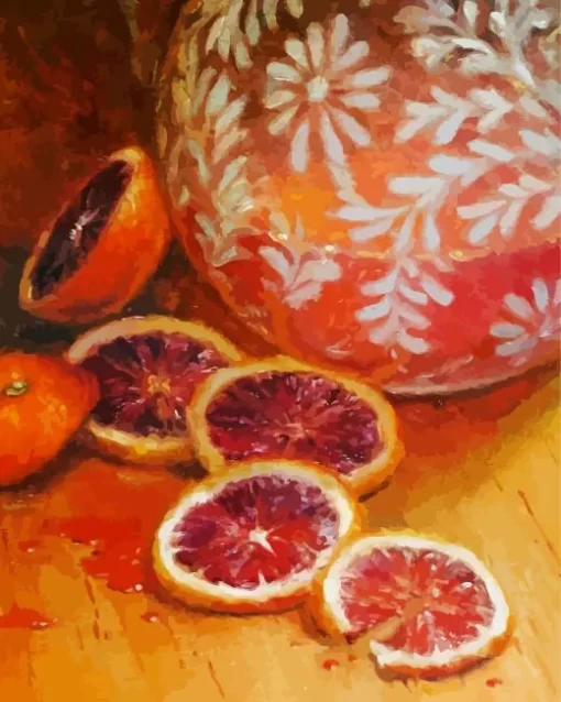 Blood Orange Art Diamond Painting