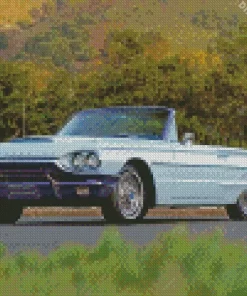 Blue Thunderbird Diamond Painting