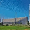 Boise Temple Diamond Painting