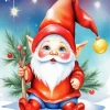 Christmas Dwarf Baby Diamond Painting