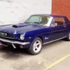 Classic Blue 60s Mustang Diamond Painting