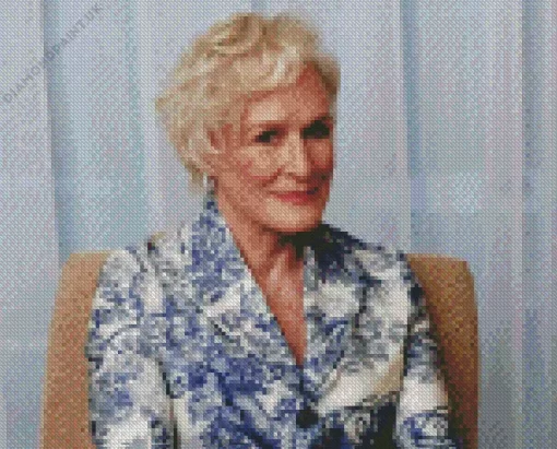 Glenn Close Diamond Painting