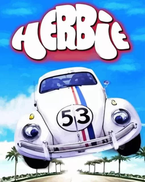 Herbie The Love Bug Diamond Painting