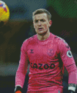 Jordan Pickford Goalkeeper Diamond Painting