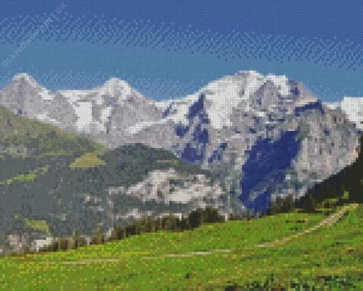 Jungfrau Diamond Painting