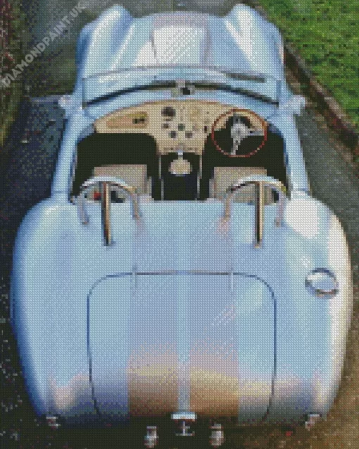 Light Blue Ac Cobra Diamond Painting