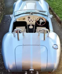 Light Blue Ac Cobra Diamond Painting