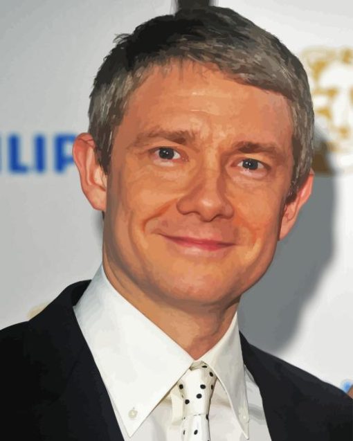 Martin Freeman Actor Diamond Painting