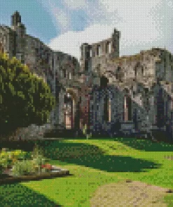 Melrose Abbey Diamond Painting