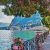 Menaggio Lake Diamond Painting