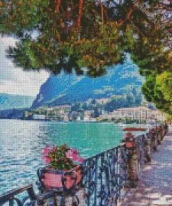 Menaggio Lake Diamond Painting