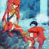 Mipha And Sidon Zelda Diamond Painting