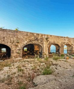 Mola Fortress In Spain Diamond Painting