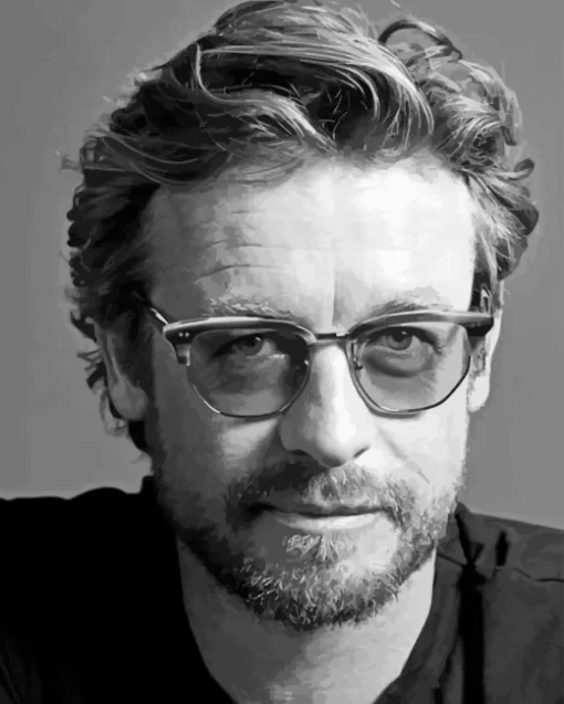 Monochrome Simon Baker Diamond Painting