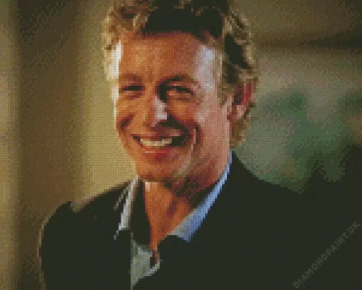 Patrick Jane Character Diamond Painting