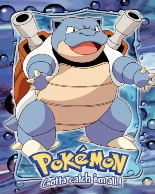 Pokemon Blastoise Diamond Painting