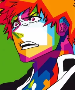 Pop Art Bleach Anime Ichigo Diamond Painting