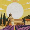 Provence Illustration Poster Diamond Painting