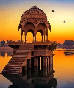 Rajasthan At Sunset Diamond Painting