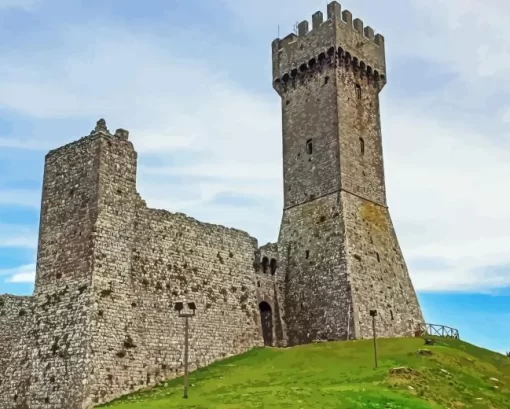 Rocca Di Radicofani Diamond Painting