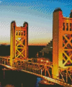 Sacramento Bridge Diamond Painting