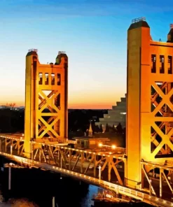 Sacramento Bridge Diamond Painting