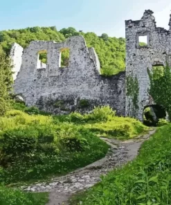 Samobor Castle Diamond Painting