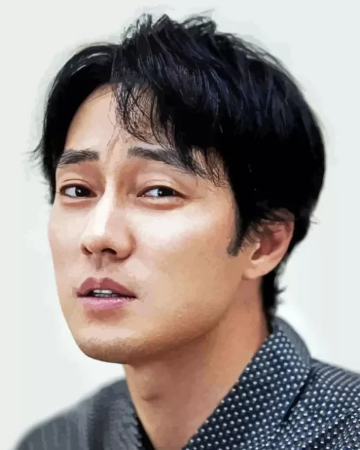 So Ji Sub Diamond Painting