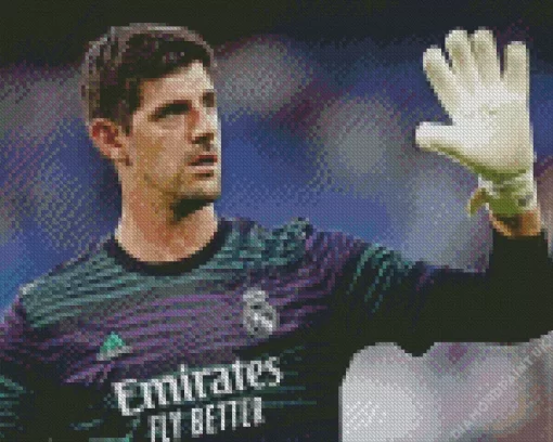 Thibaut Courtois Diamond Painting