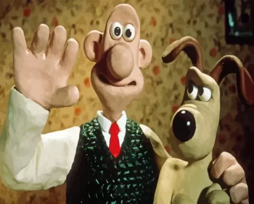 Wallace And Gromit Diamond Painting