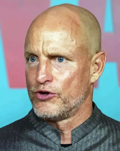 Woody Harrelson Actor Diamond Painting