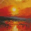 Abstract Evening Sunset Art Diamond Painting