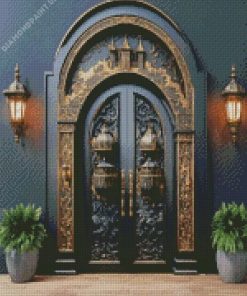 Aesthetic Black House Art Diamond Painting