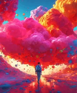 Aesthetic Fantasy Cloud Diamond Painting